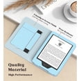 thumbnail image 4 of Funda MoKo para Kindle 11.ª generación 2024/2022 totalmente nuevo, color azul cielo, 4 of 8