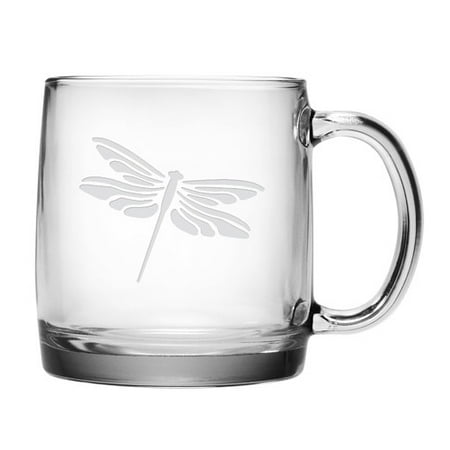 - August Grove Cornwell Dragonfly Coffee Mug (Set of 4)