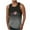 Dark Gray, variant on Luxalzxs Summer Beach Vacation Thin Mens Tank Tops Patriotic American Flag Gradient Printed Baggy Flowy Workout Sleeveless T-Shirts