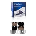 thumbnail image 4 of Detroit Axle - Front and Rear Ceramic Brake Pads w/Hardware Replacement for 2004 2005 Toyota RAV4, 4 of 7