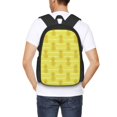 thumbnail image 4 of Fotbe Gold Pineapple Mochila para Hombre y Mujer - Tela Oxford 600D Resistente - Mochila Impermeable de Gran Capacidad para Escuela, Viajes y Senderismo, 4 of 6
