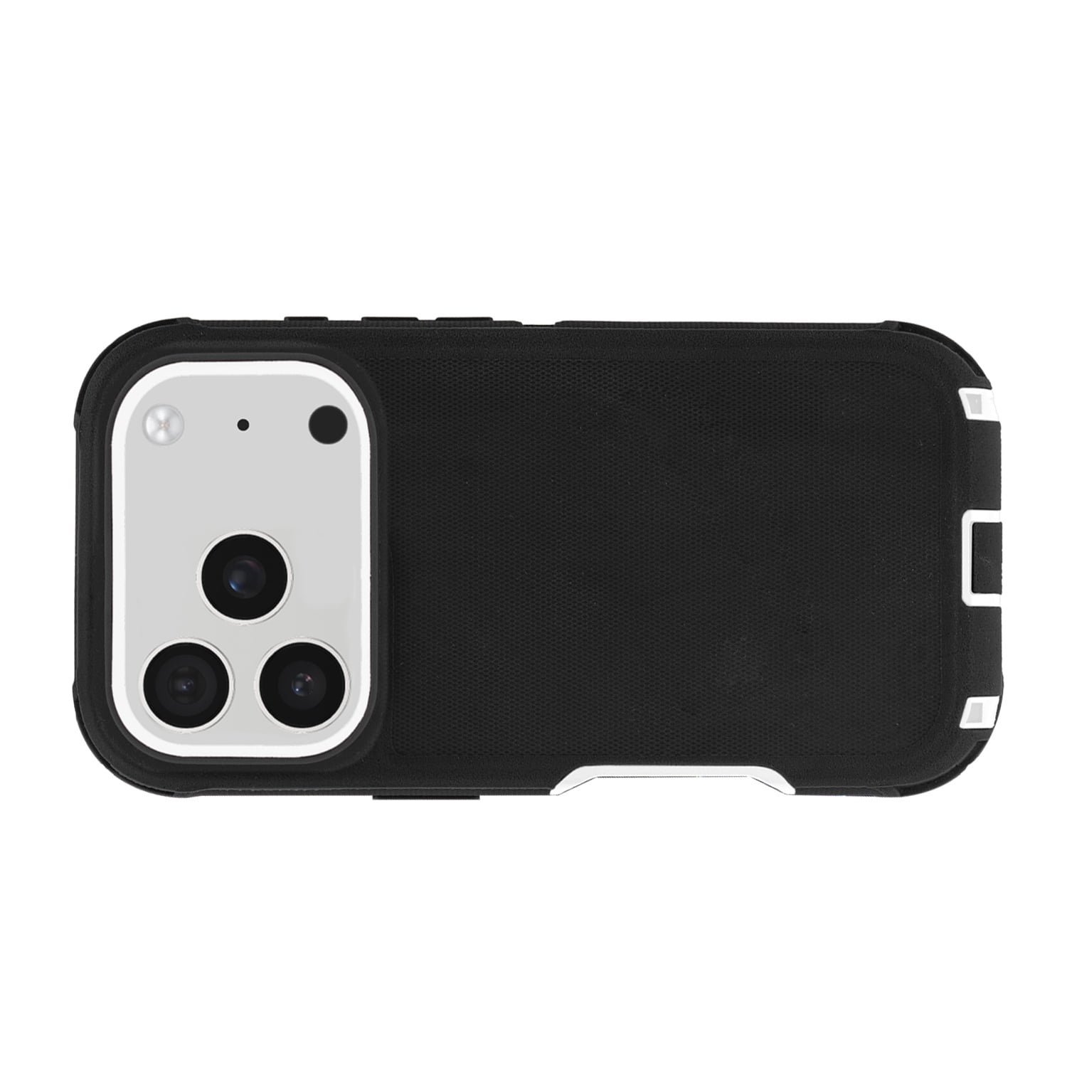 Impact Resistant Case for iPhone 17 Pro Max - Black and White