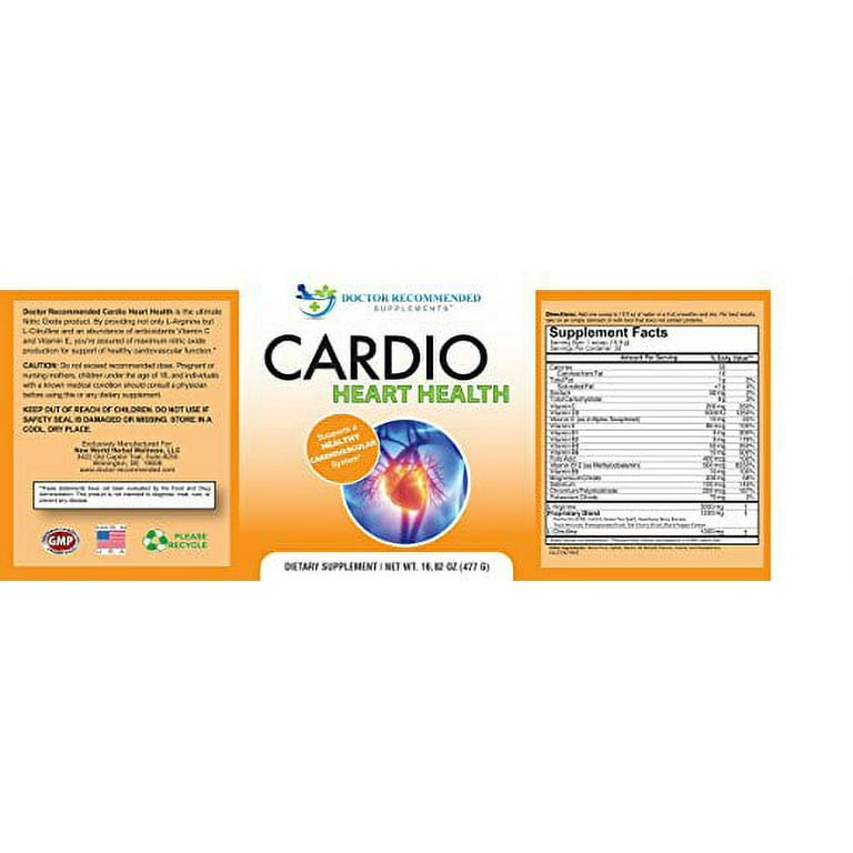 Recommended cardio 2025