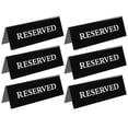 thumbnail image 2 of CIMAXIC wedding 6pcs Reserved Signs Reserved Seating Signs Wedding Party Restaurant Reserved Signs,5.91"X1.97"X1.57", 2 of 5