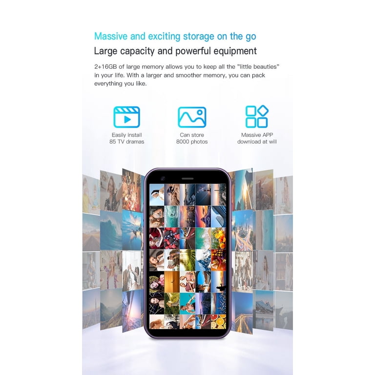 SOYES XS15 Android 8.1 2GB RAM 16GB ROM Ultra-thin 3 Inch Dual SIM