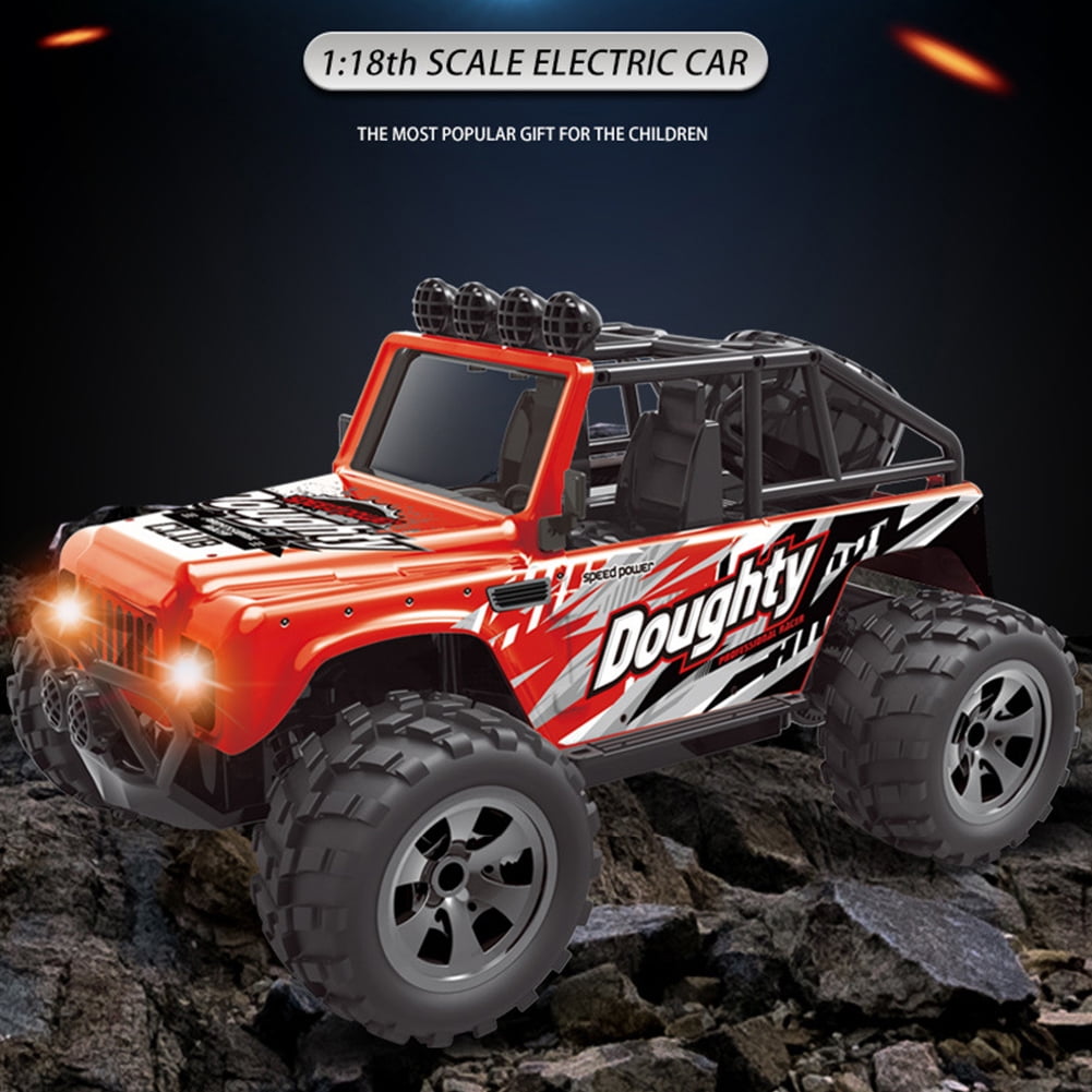 CSCHome Rechargeable Remote Control Car,Wireless Remote Control Two-Drive Off-Road Climbing Car Toys for 3+Years Old(Grey)