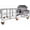 M, variant on MEDEHOO Chicken Coop 55ft² Large Chicken House with Run Wooden Hen House Poultry Cage with 6 Large Nesting Boxes,10-15 Chickens