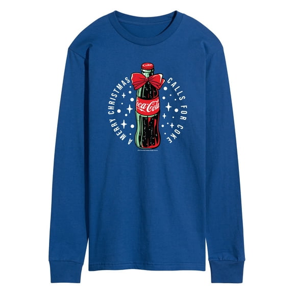 Coca-Cola - A Merry Christmas Calls for Coke - Men's Long Sleeve Graphic T-shirt