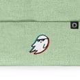 thumbnail image 2 of Dalix Ghost Life Embroidered Beanie Hat Knit Cap Cold Weather Womens in Light Green, 2 of 5