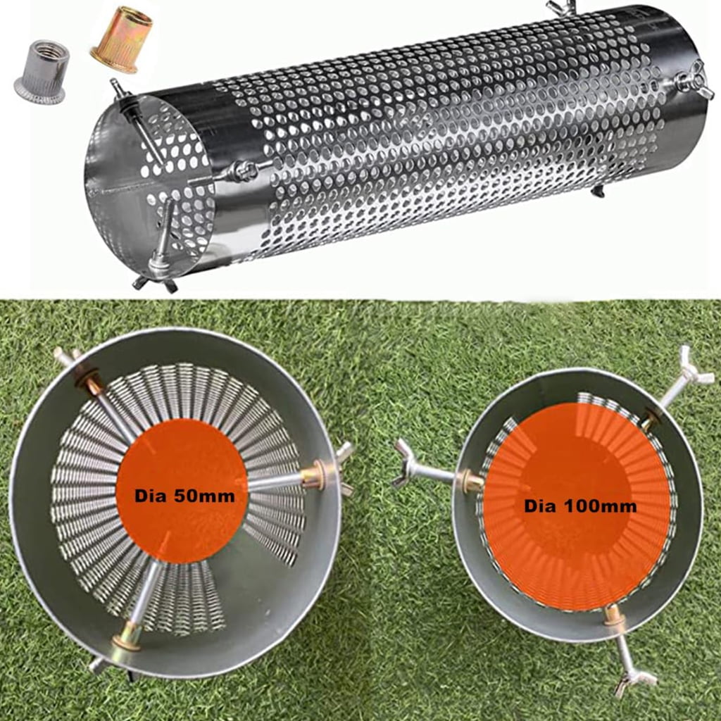 Portable Stainless Steel Tent Stove Chimney Heat Protector for Outdoor Use