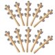 thumbnail image 4 of Sonajero de madera de 10 piezas, juguetes para bebés, cascabeles de mano, juguetes interesantes para niños, 4 of 7