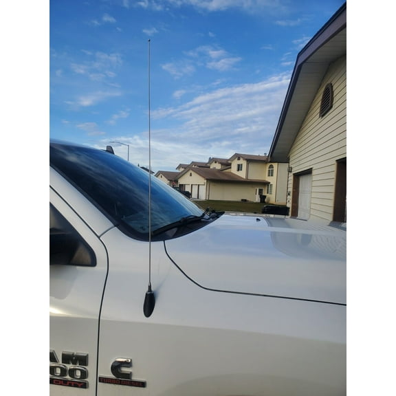 31" inch Stainless Steel Antenna Mast Power for DODGE RAM & RAM 1500 2500 3500 2009-2023