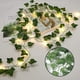 thumbnail image 5 of Guirnalda de hiedra artificial Plantas 16 piezas 110 pies (33,6 m) Hoja de vid verde con cadena de luz 20 m 200 LED Decoración Celebración al aire libre Boda Fiesta Cocina Jardín Oficina Patio Terraza esquí esquí Gafas de esquí, 5 of 5