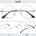 thumbnail image 2 of MAGIMODAC Retro Round Metal Reading Glasses Eyeglasses Eyewear Readers (4 Pcs Multicolor Reading Glasses, +1.0), 2 of 7