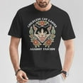 thumbnail image 2 of Childless Cat Ladies Against Fascism T-Shirt – Feminist Cat Lover Graphic Tee for Women, Political Activist Shirt, Quirky Anti-Fascism Cat Mom Apparel, 2 of 3