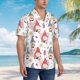 thumbnail image 3 of Fotbe Gnome With Love Letter Camisa Hawaiana para Hombre Unisex – Camisa Casual de Verano con Botones de Manga Corta de Algodón y Lino,3X-Large, 3 of 7