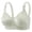 Green, variant on Feancey Wireless Full Coverage Bra for Older Women High Support Comfort Bra Adjustable Strap Everyday Brassiere Breathable Minimizer Bras Beige 36