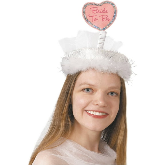 Heart Bride to Be Bachelorette Party Hat