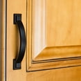 thumbnail image 5 of GlideRite 3 in. Center Arched Square Pulls Cabinet Hardware Handles, Matte Black, Pack of 5, 5 of 5