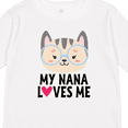 thumbnail image 4 of Inktastic Nana Loves Me Grandchild Girls Long Sleeve Toddler T-Shirt, 4 of 5