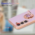 thumbnail image 6 of for Samsung Galaxy A54 5G Case,Slim Electroplated Protective Samsung A54 5G Phone Case with Rotating Stand, Shockproof Camera Protection Phone Case for Samsung Galaxy A54 5G, Purple, 6 of 12