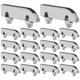 thumbnail image 1 of 50 piezas de polea de rodillo para puerta corrediza de vidrio, rodamiento de rueda, accesorio para puerta con rodillo, 1 of 5