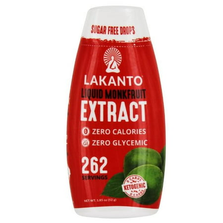 Lakanto Original Liquid Monkfruit Sweetener, 1.85 OZ