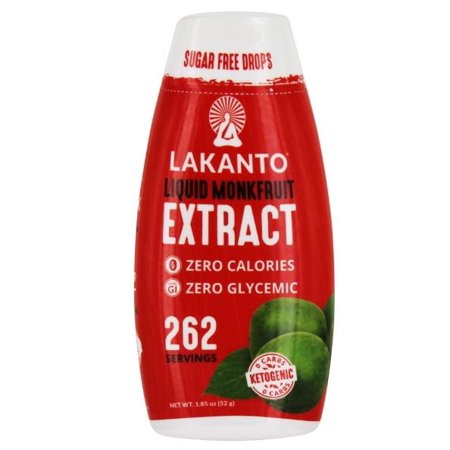 Lakanto Original Liquid Monkfruit Sweetener, 1.85 OZ (52G)