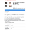 thumbnail image 2 of Front Brake Pad Set - Compatible with 1968 BMW 2002ti, 2 of 2