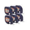 thumbnail image 1 of DYMO Authentic Lt Paper Labeling Tape for LetraTag Label Makers, 1/2" (12mm), Black Print On White Tape, 6-Pack, 1 of 4