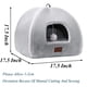 thumbnail image 5 of Cama para Gatos WINDRACING Cueva para Gatos Casa Tienda para Gatos con Almohadilla Gris, 5 of 6