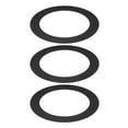 thumbnail image 1 of Goof Rings for 4 Inch Recessed Can Lighting, 3 Pcs Metal Goof Trim Rings, Outer Diameter 6.77-inch Inner Diameter 4.25-inch, Matte Finish Black, 1 of 7