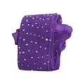 thumbnail image 3 of Fgnfyis Bas Taille Haute pour Femmes, Colorés, Brillants, à Haute Élasticité, en Maille Incrustée, Collants Grande Taille, Violet, 3 of 3
