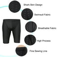 thumbnail image 2 of CATIEBYE Black Swim Trunks for Men Fashionable and Comfortable, 2 of 4