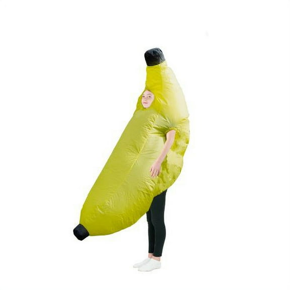 Yellow Banana Inflatable Costume for Kids (age 5-11)