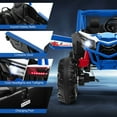 thumbnail image 2 of Gymax 24V Kids Ride on UTV w/ 4 x 100W Powerful Engine Remote Control High/Low Speed Navy, 2 of 7