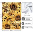 thumbnail image 3 of 2 Pcs Funny Kitchen Towels,Sunflower Microfiber Dish Towels,Kitchen Tea Towels,Kitchen Towel Set (18" X 26"), 3 of 3