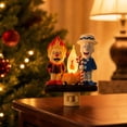 thumbnail image 3 of 2026 Heat Miser And Snow Miser Campfire Nightlight, Plug-In Wall Flickering Flame Nightlight,Christmas Night Light Plug Into Wall,Holiday Flameless Candle Nightlight Plug In,Christmas Gifts, 3 of 8