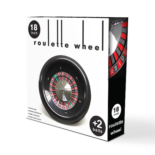Brybelly GROU-001 18 in. Premium Bakelite Roulette Wheel with 2 Roulette Balls - image 3 of 3