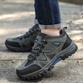 thumbnail image 4 of Men's Mid Top Suede Breathable Outdoor Hiking Shoes Non Slip Rugged Trekking Sneakers, 4 of 6
