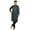 Gray, variant on Atasi Indian Solid Kurta Pajama Set For MensÂ&nbsp;Mandarin Collar Casual Long-Wear Kurta