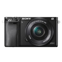 Restored Sony Alpha a6000 Mirrorless Interchangeable-lens Camera w/ 16-50mm lens - Black (Refurbished)