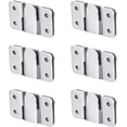 thumbnail image 1 of Flush Mount Bracket, Interlocking Photo Frame Hook 56 x 36mm Heavy Duty Picture Hangers, Interlock Bracket Furniture Connector, Sectional Couch Connec, 1 of 5