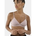 thumbnail image 4 of No Boundaries Women's Fit Stretch Triangle Bralette, Sizes XS-3XL, 4 of 4