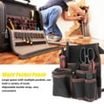 thumbnail image 3 of Belt Storage Holder,Multifunctional Electrician Tool Bag Electrician Pouch Waist Pocket Pouch Professionally Tested, 3 of 12