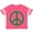Football Pink and White, variant on Inktastic Green Symbol Peace Sign Boys or Girls Toddler T-Shirt
