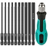 SAE Hex Bits + Handle(10+1 pcs)