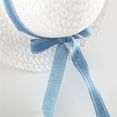 thumbnail image 4 of Toimothcn Robe Sans Manches pour Filles, Imprimé Floral, Nœud Plissé, avec Chapeau, Douce, Adorable, Robe de Princesse, Confortable, 3-12 Mois, 4 of 9