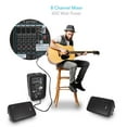 thumbnail image 3 of Pyle Stage and Studio 8 Inch Bluetooth PA Loud Speaker and Amplifier Mixer Kit, 3 of 6