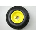 thumbnail image 6 of Set of 2 18x8.50-8 Lawn Tires with Rim, 18x8.5-8 Mower Tractor Turf Tire, 4 Ply Tubeless, 620lbs Capacity, 3" Centered Hub, 3/4" Bushing, 6 of 8